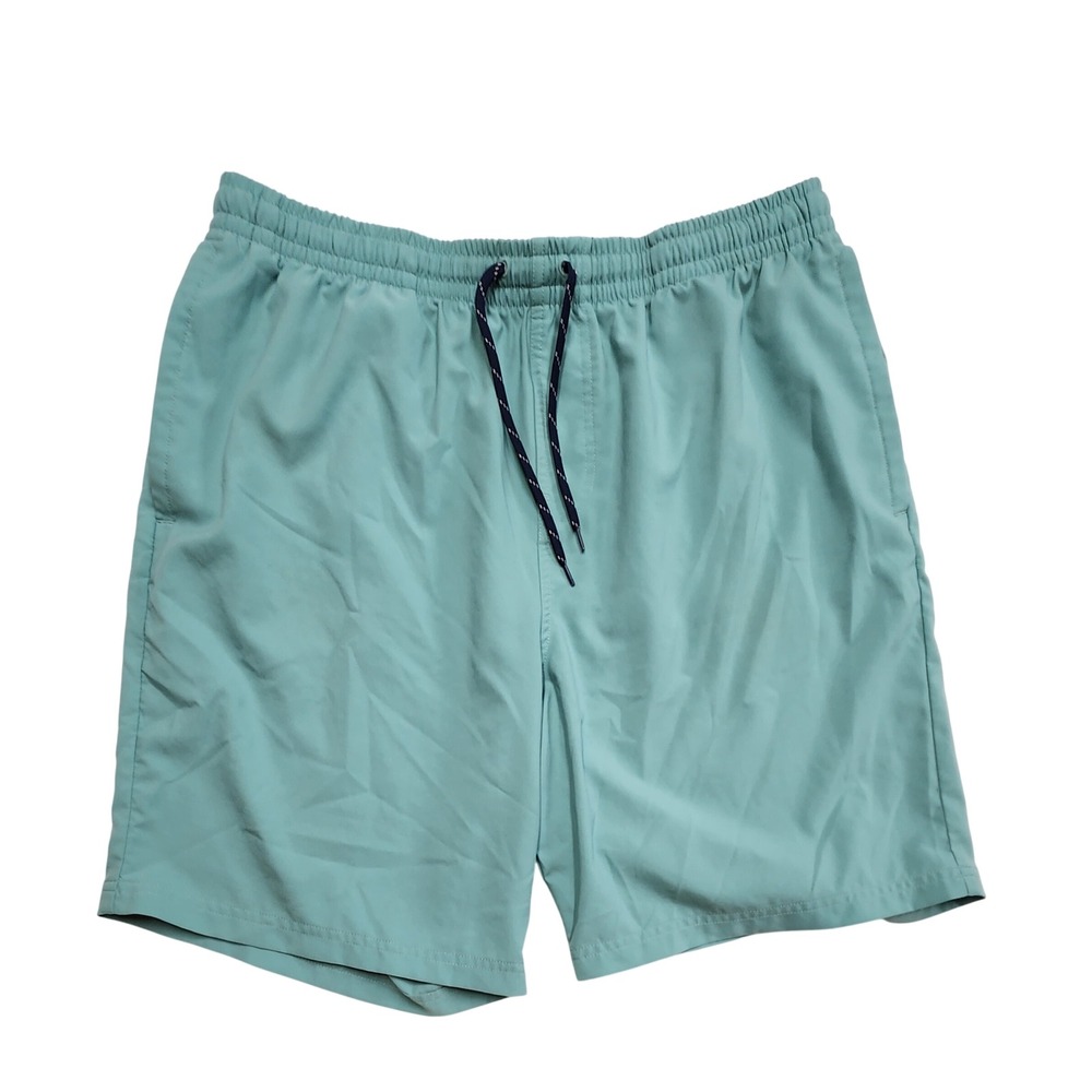 Columbia PFG Fishing Shorts Quick Dry Mesh Lined Seafoam Green Mens Large